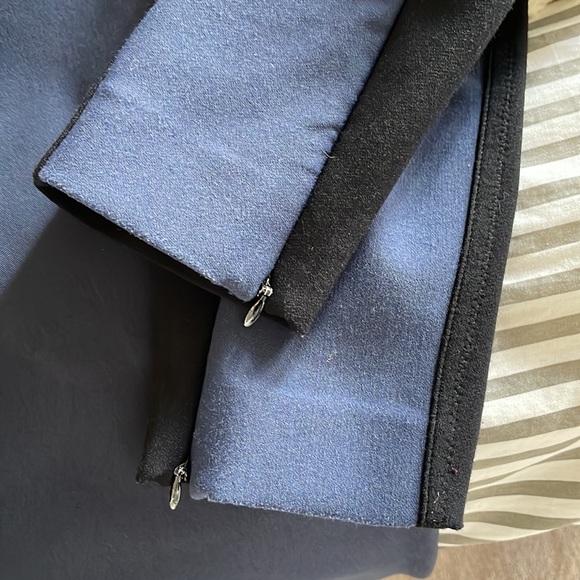 Stella McCartney two tone navy and black pants elastic band size 6 - Picture 10 of 15